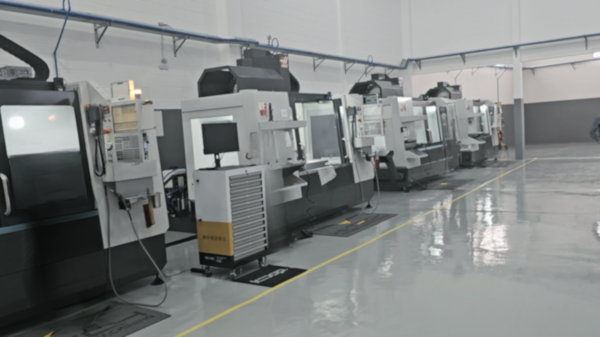 Hi-Tech Centro de usinagem CNC marca Hass em Diadema